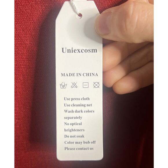 Uniexcosm XL Women's Mock Neck Poncho Sweater Batwing SL Oversized Chunky Knit - Picture 5 of 9
